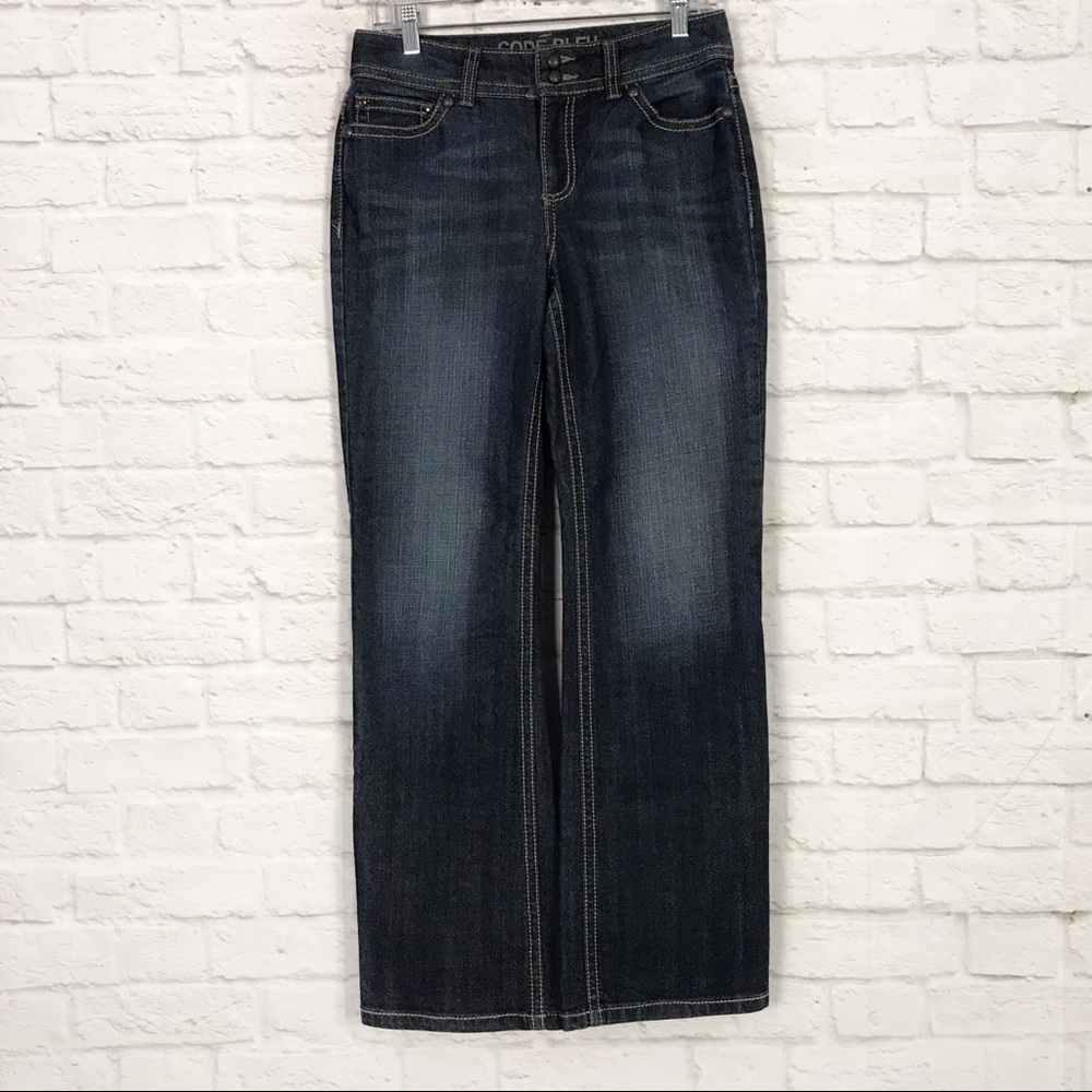 Code Bleu Size26 Annette Modern Rise BootCut Jeans